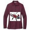 Women's Silk Touch Long Sleeve Polo Women's Silk Touch Long Sleeve Polo Thumbnail