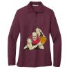 Women's Silk Touch Long Sleeve Polo Women's Silk Touch Long Sleeve Polo Thumbnail
