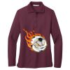Women's Silk Touch Long Sleeve Polo Women's Silk Touch Long Sleeve Polo Thumbnail