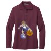 Women's Silk Touch Long Sleeve Polo Women's Silk Touch Long Sleeve Polo Thumbnail