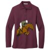Women's Silk Touch Long Sleeve Polo Women's Silk Touch Long Sleeve Polo Thumbnail