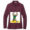 Women's Silk Touch Long Sleeve Polo Women's Silk Touch Long Sleeve Polo Thumbnail