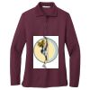Women's Silk Touch Long Sleeve Polo Women's Silk Touch Long Sleeve Polo Thumbnail
