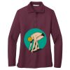 Women's Silk Touch Long Sleeve Polo Women's Silk Touch Long Sleeve Polo Thumbnail