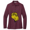 Women's Silk Touch Long Sleeve Polo Women's Silk Touch Long Sleeve Polo Thumbnail