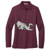 Women's Silk Touch Long Sleeve Polo Women's Silk Touch Long Sleeve Polo Thumbnail