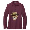 Women's Silk Touch Long Sleeve Polo Women's Silk Touch Long Sleeve Polo Thumbnail
