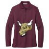 Women's Silk Touch Long Sleeve Polo Women's Silk Touch Long Sleeve Polo Thumbnail