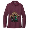 Women's Silk Touch Long Sleeve Polo Women's Silk Touch Long Sleeve Polo Thumbnail