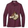 Women's Silk Touch Long Sleeve Polo Women's Silk Touch Long Sleeve Polo Thumbnail