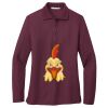 Women's Silk Touch Long Sleeve Polo Women's Silk Touch Long Sleeve Polo Thumbnail
