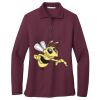 Women's Silk Touch Long Sleeve Polo Thumbnail