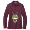 Women's Silk Touch Long Sleeve Polo Women's Silk Touch Long Sleeve Polo Thumbnail