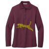 Women's Silk Touch Long Sleeve Polo Women's Silk Touch Long Sleeve Polo Thumbnail