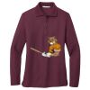 Women's Silk Touch Long Sleeve Polo Women's Silk Touch Long Sleeve Polo Thumbnail