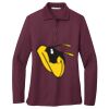 Women's Silk Touch Long Sleeve Polo Women's Silk Touch Long Sleeve Polo Thumbnail