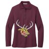 Women's Silk Touch Long Sleeve Polo Women's Silk Touch Long Sleeve Polo Thumbnail