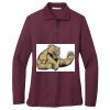 Women's Silk Touch Long Sleeve Polo Women's Silk Touch Long Sleeve Polo Thumbnail