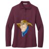 Women's Silk Touch Long Sleeve Polo Women's Silk Touch Long Sleeve Polo Thumbnail