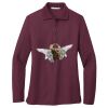 Women's Silk Touch Long Sleeve Polo Women's Silk Touch Long Sleeve Polo Thumbnail