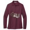 Women's Silk Touch Long Sleeve Polo Women's Silk Touch Long Sleeve Polo Thumbnail