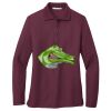 Women's Silk Touch Long Sleeve Polo Women's Silk Touch Long Sleeve Polo Thumbnail