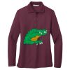 Women's Silk Touch Long Sleeve Polo Women's Silk Touch Long Sleeve Polo Thumbnail