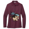 Women's Silk Touch Long Sleeve Polo Women's Silk Touch Long Sleeve Polo Thumbnail