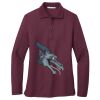 Women's Silk Touch Long Sleeve Polo Women's Silk Touch Long Sleeve Polo Thumbnail