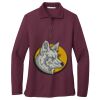 Women's Silk Touch Long Sleeve Polo Women's Silk Touch Long Sleeve Polo Thumbnail