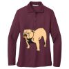 Women's Silk Touch Long Sleeve Polo Women's Silk Touch Long Sleeve Polo Thumbnail