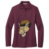 Women's Silk Touch Long Sleeve Polo Women's Silk Touch Long Sleeve Polo Thumbnail