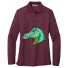 Women's Silk Touch Long Sleeve Polo Women's Silk Touch Long Sleeve Polo Thumbnail