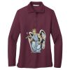 Women's Silk Touch Long Sleeve Polo Women's Silk Touch Long Sleeve Polo Thumbnail