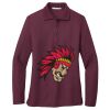 Women's Silk Touch Long Sleeve Polo Thumbnail