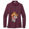 Women's Silk Touch Long Sleeve Polo Women's Silk Touch Long Sleeve Polo Thumbnail