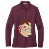 Women's Silk Touch Long Sleeve Polo Thumbnail