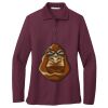 Women's Silk Touch Long Sleeve Polo Women's Silk Touch Long Sleeve Polo Thumbnail