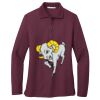 Women's Silk Touch Long Sleeve Polo Thumbnail