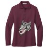 Women's Silk Touch Long Sleeve Polo Women's Silk Touch Long Sleeve Polo Thumbnail