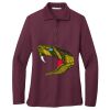Women's Silk Touch Long Sleeve Polo Women's Silk Touch Long Sleeve Polo Thumbnail