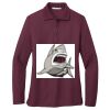 Women's Silk Touch Long Sleeve Polo Women's Silk Touch Long Sleeve Polo Thumbnail