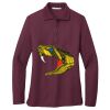 Women's Silk Touch Long Sleeve Polo Women's Silk Touch Long Sleeve Polo Thumbnail