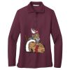 Women's Silk Touch Long Sleeve Polo Women's Silk Touch Long Sleeve Polo Thumbnail