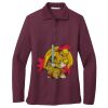 Women's Silk Touch Long Sleeve Polo Women's Silk Touch Long Sleeve Polo Thumbnail