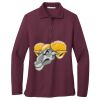 Women's Silk Touch Long Sleeve Polo Women's Silk Touch Long Sleeve Polo Thumbnail