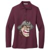Women's Silk Touch Long Sleeve Polo Women's Silk Touch Long Sleeve Polo Thumbnail