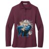 Women's Silk Touch Long Sleeve Polo Women's Silk Touch Long Sleeve Polo Thumbnail