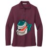 Women's Silk Touch Long Sleeve Polo Women's Silk Touch Long Sleeve Polo Thumbnail