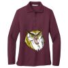 Women's Silk Touch Long Sleeve Polo Thumbnail